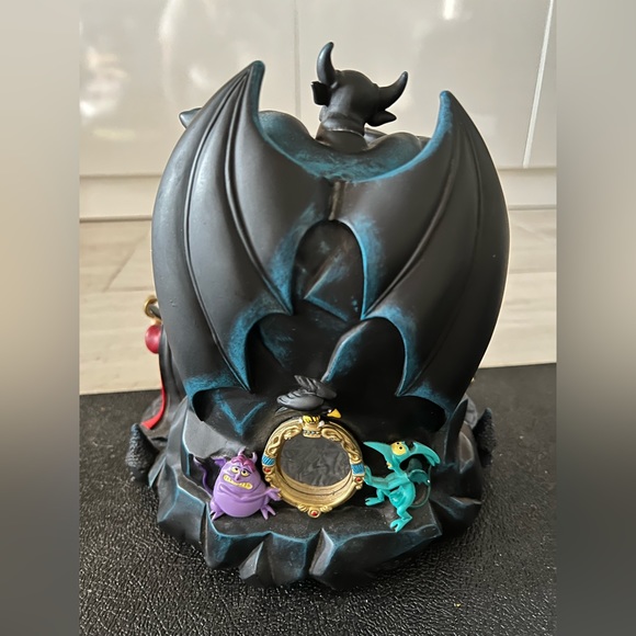 Rare Vintage Disney Villain Snow Globe: Ursula, Maleficent, Hook, Cruella & more